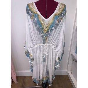 NEW Upscale Beach Dress with Beading